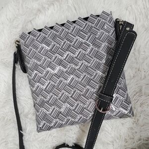 REECII  Sunny BarCode Black Crossbody Bag